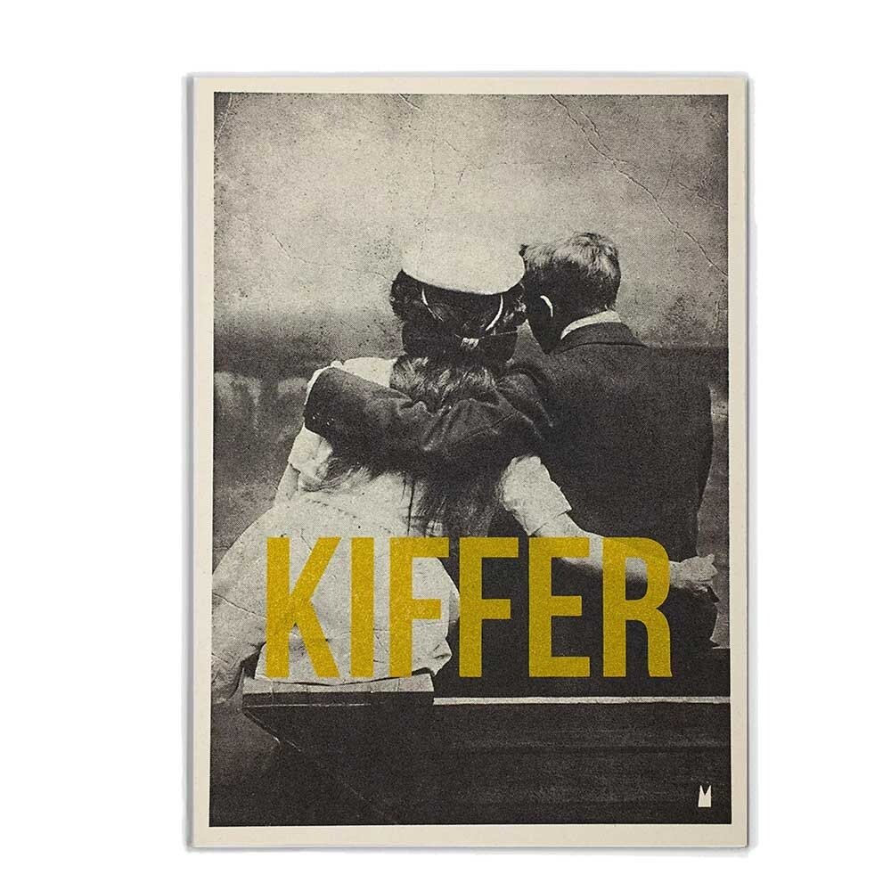 Carte Kencre Carte kencre - zeefdruk print L (A4) - kiffer