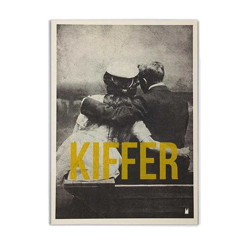 Carte Kencre Carte kencre - zeefdruk print L (A4) - kiffer