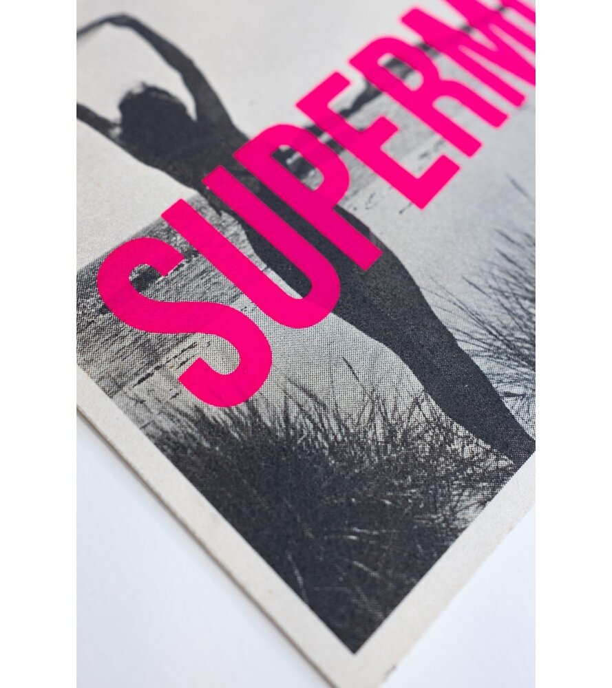 Carte Kencre Carte kencre - zeefdruk print M (A5) - supermum