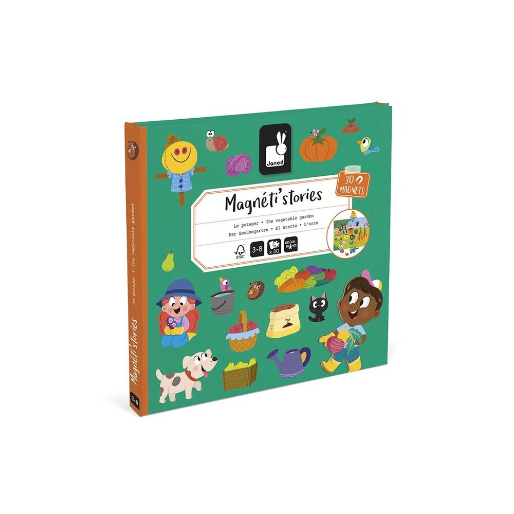 Janod Janod -  magneti stories - de moestuin