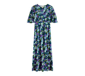 Seasalt Seasalt - chateaux dress (half sleeve) - crayon floral dark drift Seasalt Seasalt - chateaux dress (half sleeve) - crayon floral dark drift