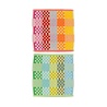 Foekje Fleur Foekje fleur - odds & ends - checkered check multi doekjes #55 (set van 2) Foekje Fleur Foekje fleur - odds & ends - checkered check multi doekjes #55 (set van 2)
