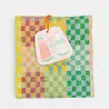 Foekje Fleur Foekje fleur - odds & ends - checkered check handdoek #56 Foekje Fleur Foekje fleur - odds & ends - checkered check handdoek #56