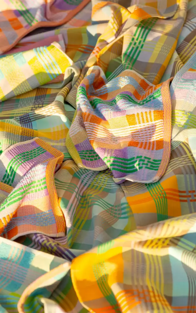 Foekje Fleur Foekje fleur - odds & ends - wild weave theedoek #53B-2
