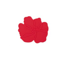 Tools2cook Tools2cook - onderzetter - poppy red