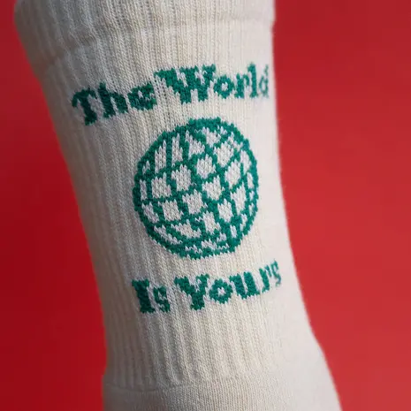 Supa Dupa Goods Supa dupa goods - sokken - the world is yours Supa Dupa Goods Supa dupa goods - sokken - the world is yours