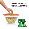 Charles Viancin Charles Viancin - siliconen deksel - tomato (15 cm) Charles Viancin Charles Viancin - siliconen deksel - tomato (15 cm)