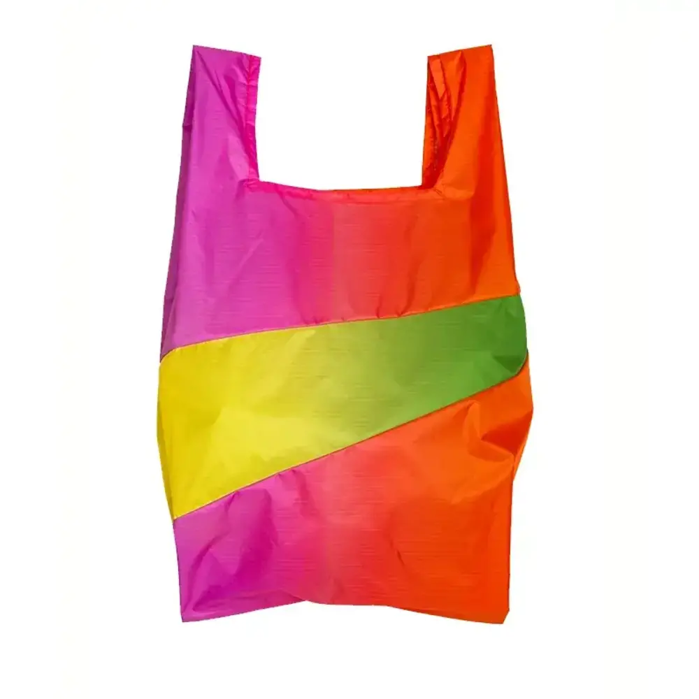 Susan Bijl Susan Bijl - the new shopping bag large - hummingbird limes
