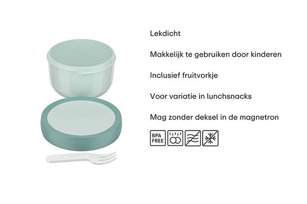 Mepal Mepal - fruitbox campus rond - unicorn glow Mepal Mepal - fruitbox campus rond - unicorn glow