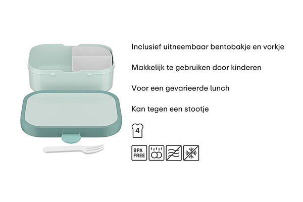 Mepal Mepal - lunchbox campus - cool mint