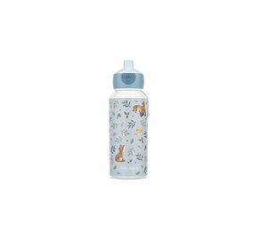 Mepal Mepal - drinkfles pop-up campus 400 ml - forest friends Mepal Mepal - drinkfles pop-up campus 400 ml - forest friends
