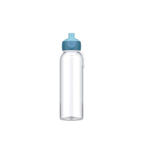 Mepal Mepal - waterfles pop-up campus 500 ml - cool blue Mepal Mepal - waterfles pop-up campus 500 ml - cool blue