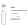 Mepal Mepal - waterfles pop-up campus 500 ml - cool mint Mepal Mepal - waterfles pop-up campus 500 ml - cool mint