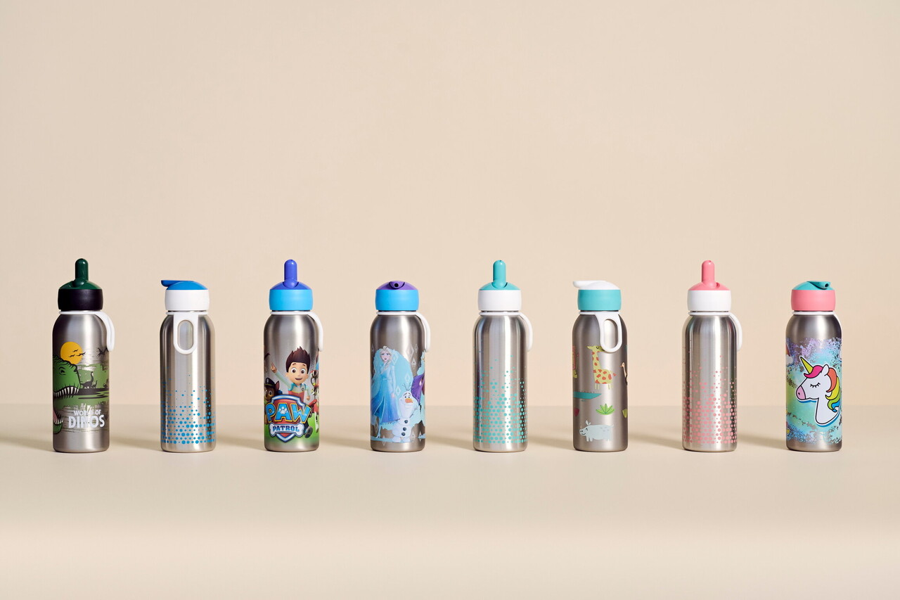 Mepal Mepal - isoleerfles flip-up campus (350 ml) - spiderman