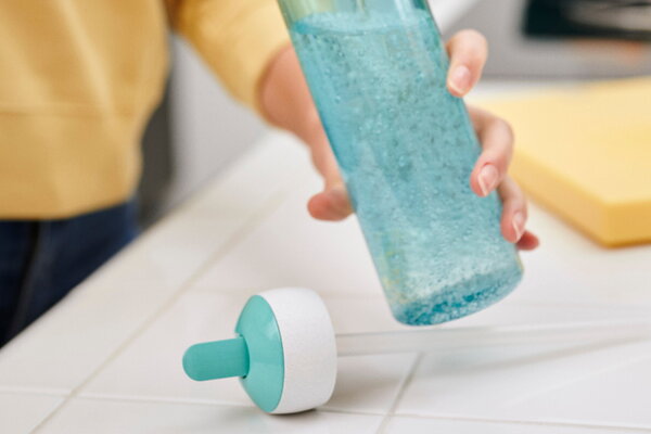 Mepal Mepal - waterfles flip-up campus 500 ml - cool blue Mepal Mepal - waterfles flip-up campus 500 ml - cool blue