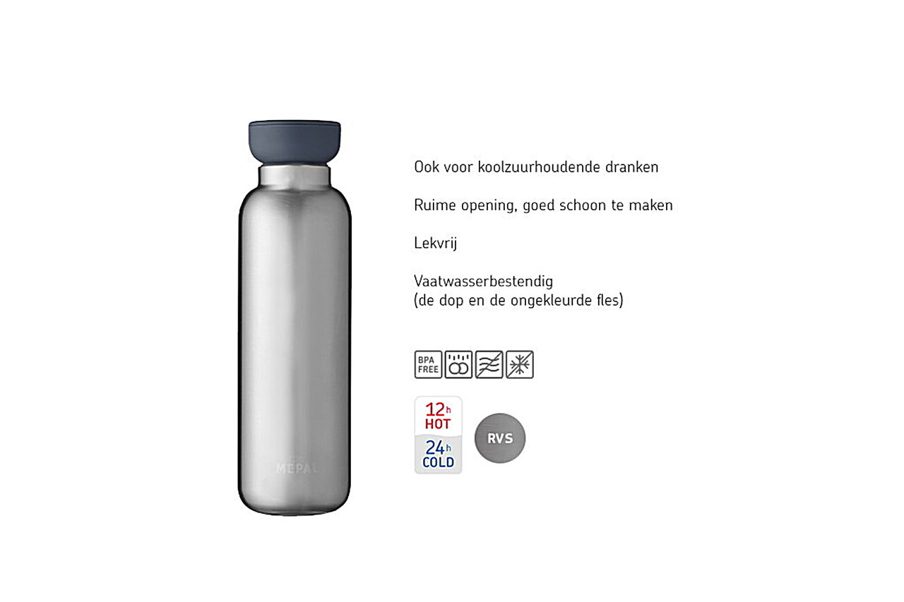 Mepal Mepal - isoleerfles ellipse (500 ml) - nordic sage