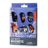 Kikkerland Kikkerland - magneten - cat butts (set van 6)