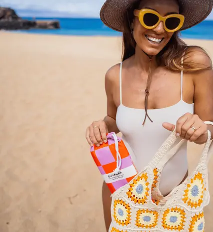 Buvanha Buvanha - reishanddoek (160 x 80 cm) - portugal 01