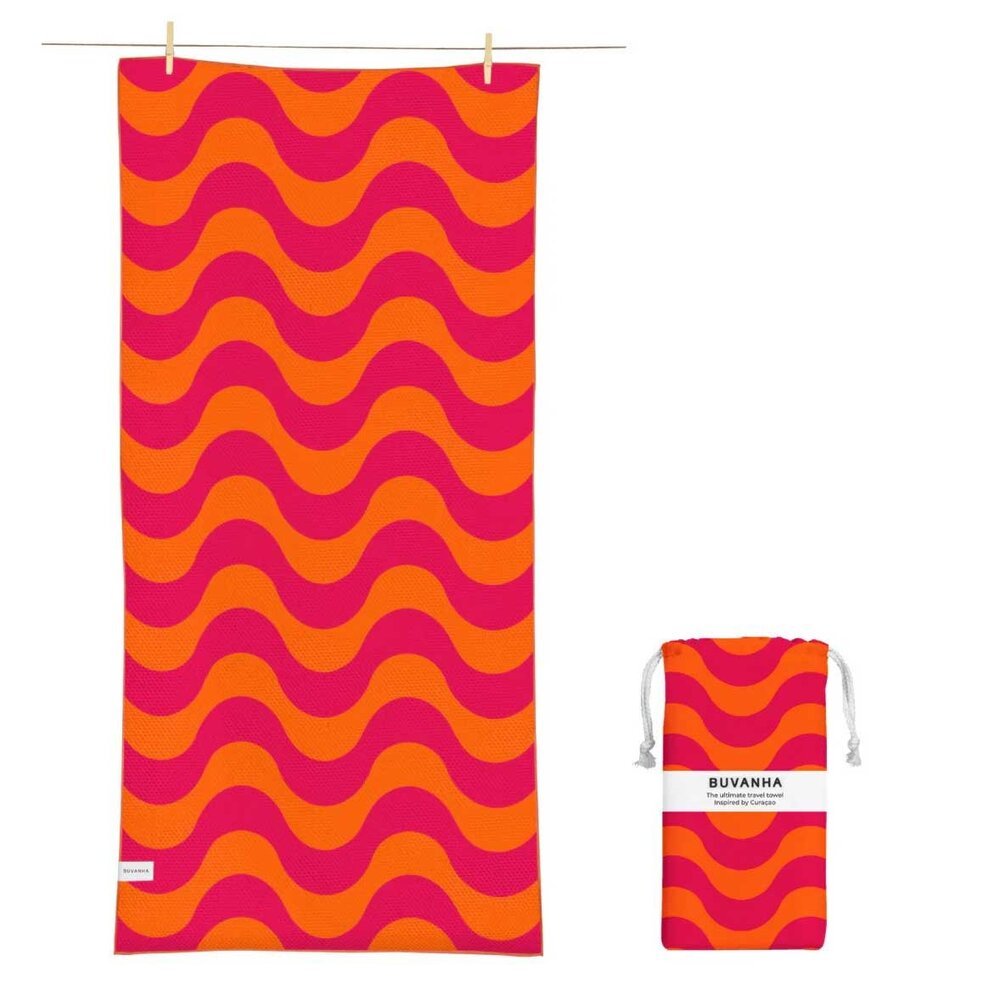 Buvanha Buvanha - reishanddoek (200 x 90 cm) - curacao 01