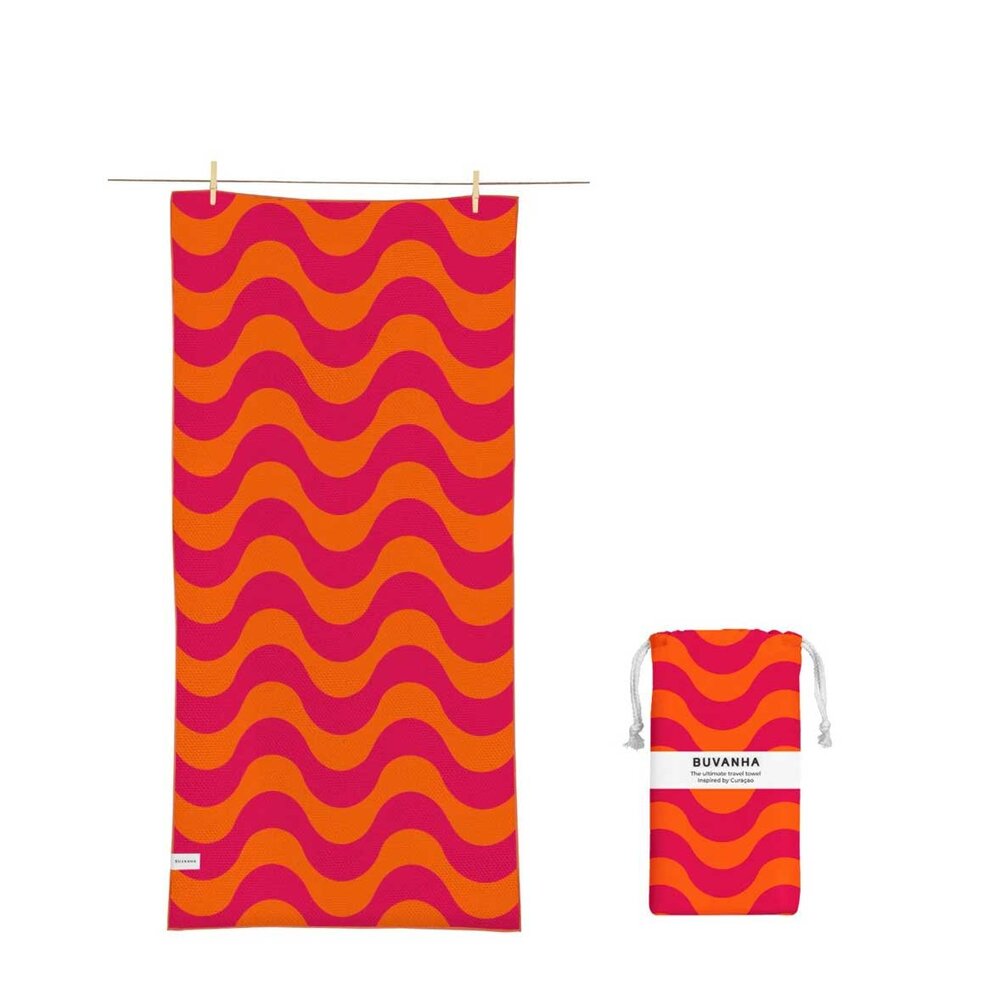 Buvanha Buvanha - reishanddoek (160 x 80 cm) - curacao 01