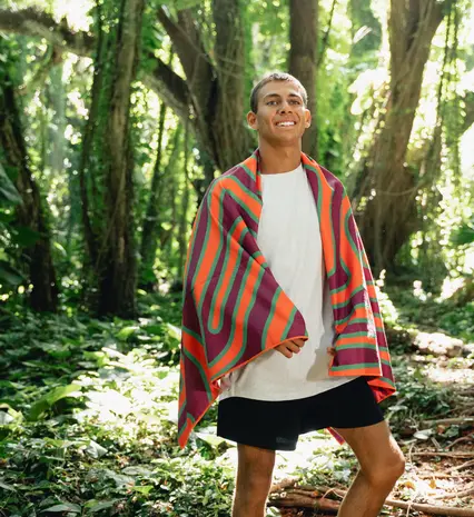 Buvanha Buvanha - reishanddoek (160 x 80 cm) - colombia Buvanha Buvanha - reishanddoek (160 x 80 cm) - colombia