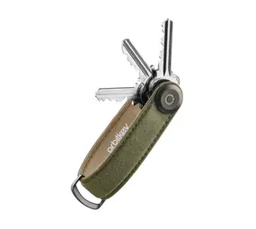 Orbitkey Orbitkey - key organizer 2.0 - waxed canvas - khaki green Orbitkey Orbitkey - key organizer 2.0 - waxed canvas - khaki green