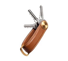 Orbitkey Orbitkey - key organizer pro - leather - cedar Orbitkey Orbitkey - key organizer pro - leather - cedar