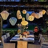 Lumiz Lumiz - solar lantaarn - bulb 16 ikat - orange Lumiz Lumiz - solar lantaarn - bulb 16 ikat - orange