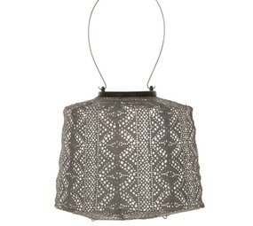 Lumiz Lumiz - solar lantaarn - lampshade 20 - lace taupe
