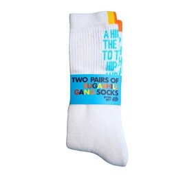 Supa Dupa Goods Supa dupa goods - sokken - sugarhill gang (2 paar) Supa Dupa Goods Supa dupa goods - sokken - sugarhill gang (2 paar)