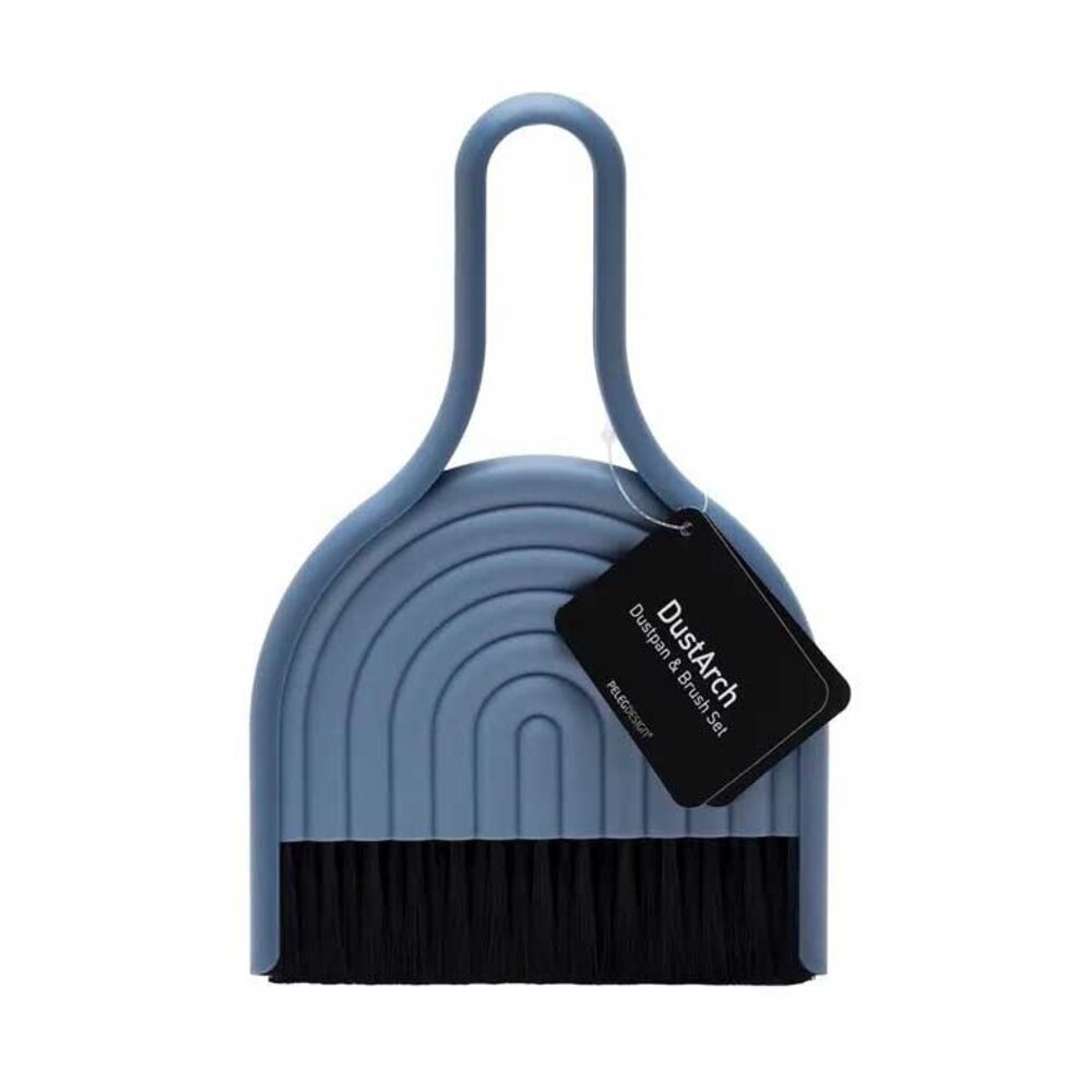 Peleg Peleg - stoffer en blik dustarch - blauw Peleg Peleg - stoffer en blik dustarch - blauw