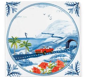 Storytiles Storytiles - tegel medium - sunny road trip (13x13 cm)