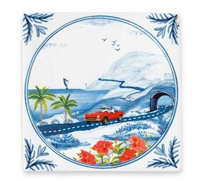 Storytiles Storytiles - tegel medium - sunny road trip (13x13 cm) Storytiles Storytiles - tegel medium - sunny road trip (13x13 cm)