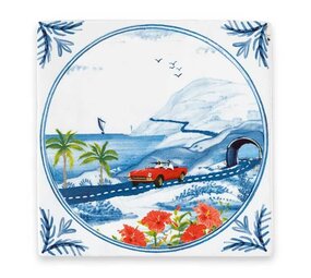 Storytiles Storytiles - tegel small - sunny road trip (10x10 cm)