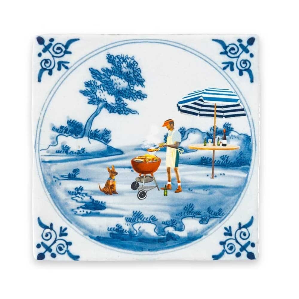 Storytiles Storytiles - tegel small - what's cooking (10x10 cm) Storytiles Storytiles - tegel small - what's cooking (10x10 cm)