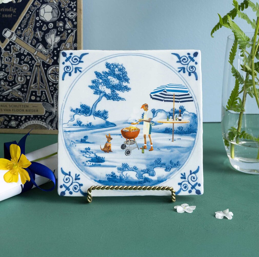 Storytiles Storytiles - tegel medium - what's cooking (13x13 cm) Storytiles Storytiles - tegel medium - what's cooking (13x13 cm)