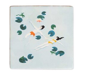 Storytiles Storytiles - tegel small - just floating around (10x10 cm)