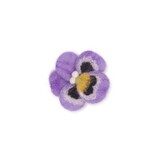 Sjaal met verhaal Sjaal met verhaal - broche - viooltje lila