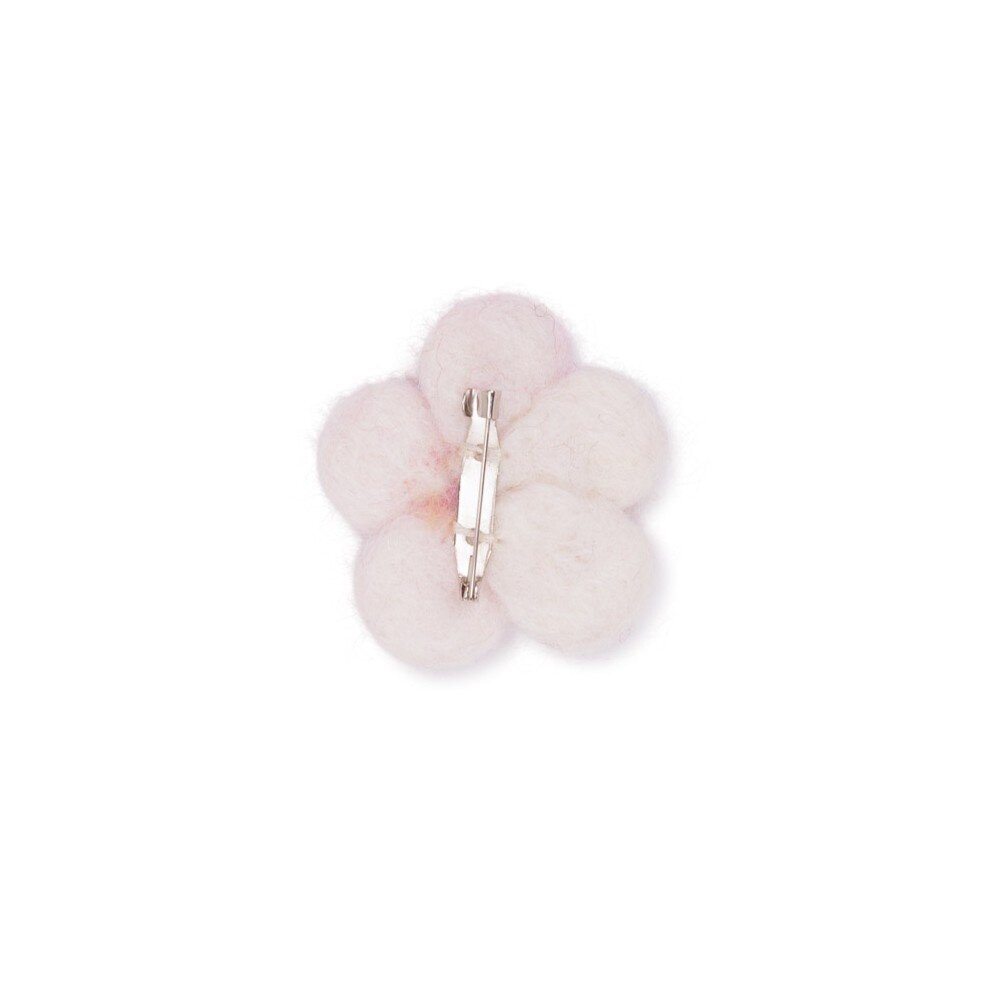 Sjaal met verhaal Sjaal met verhaal - broche - viooltje wit-roze Sjaal met verhaal Sjaal met verhaal - broche - viooltje wit-roze