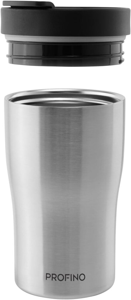 Profino Profino - barista thermosbeker (250 ml) - stainless steel Profino Profino - barista thermosbeker (250 ml) - stainless steel