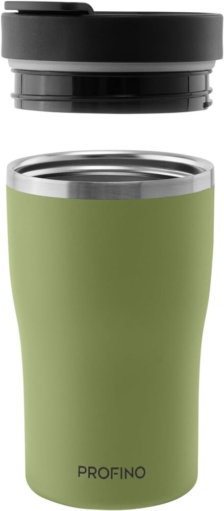 Profino Profino - barista thermosbeker (250 ml) - sage Profino Profino - barista thermosbeker (250 ml) - sage