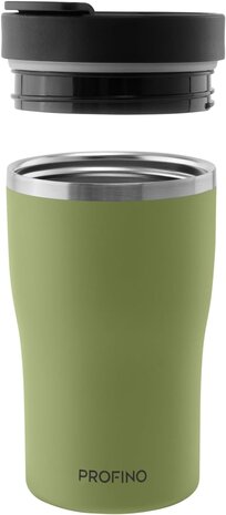 Profino Profino - barista thermosbeker (250 ml) - sage Profino Profino - barista thermosbeker (250 ml) - sage