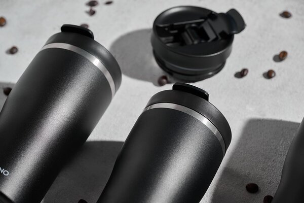 Profino Profino - barista thermosbeker (350 ml) - black Profino Profino - barista thermosbeker (350 ml) - black