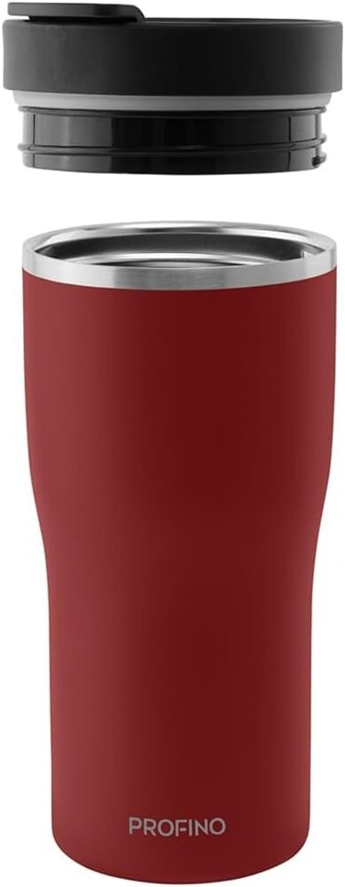 Profino Profino - barista thermosbeker (350 ml) - burgundy Profino Profino - barista thermosbeker (350 ml) - burgundy