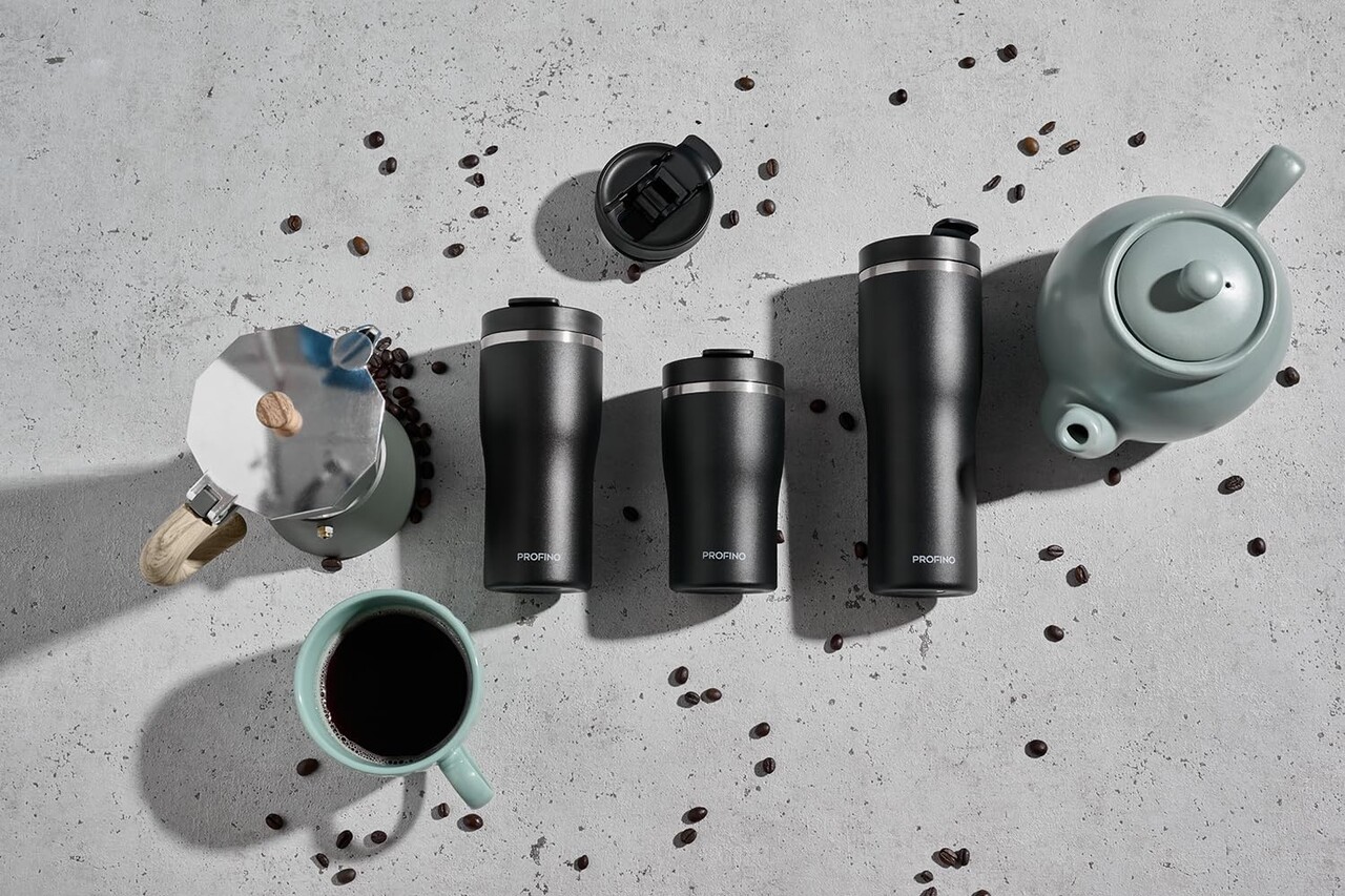Profino Profino - barista thermosbeker (500 ml) - black Profino Profino - barista thermosbeker (500 ml) - black