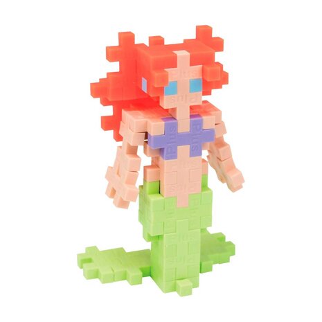 Plus-Plus Plus-Plus - tube - zeemeermin (100 stukjes) Plus-Plus Plus-Plus - tube - zeemeermin (100 stukjes)