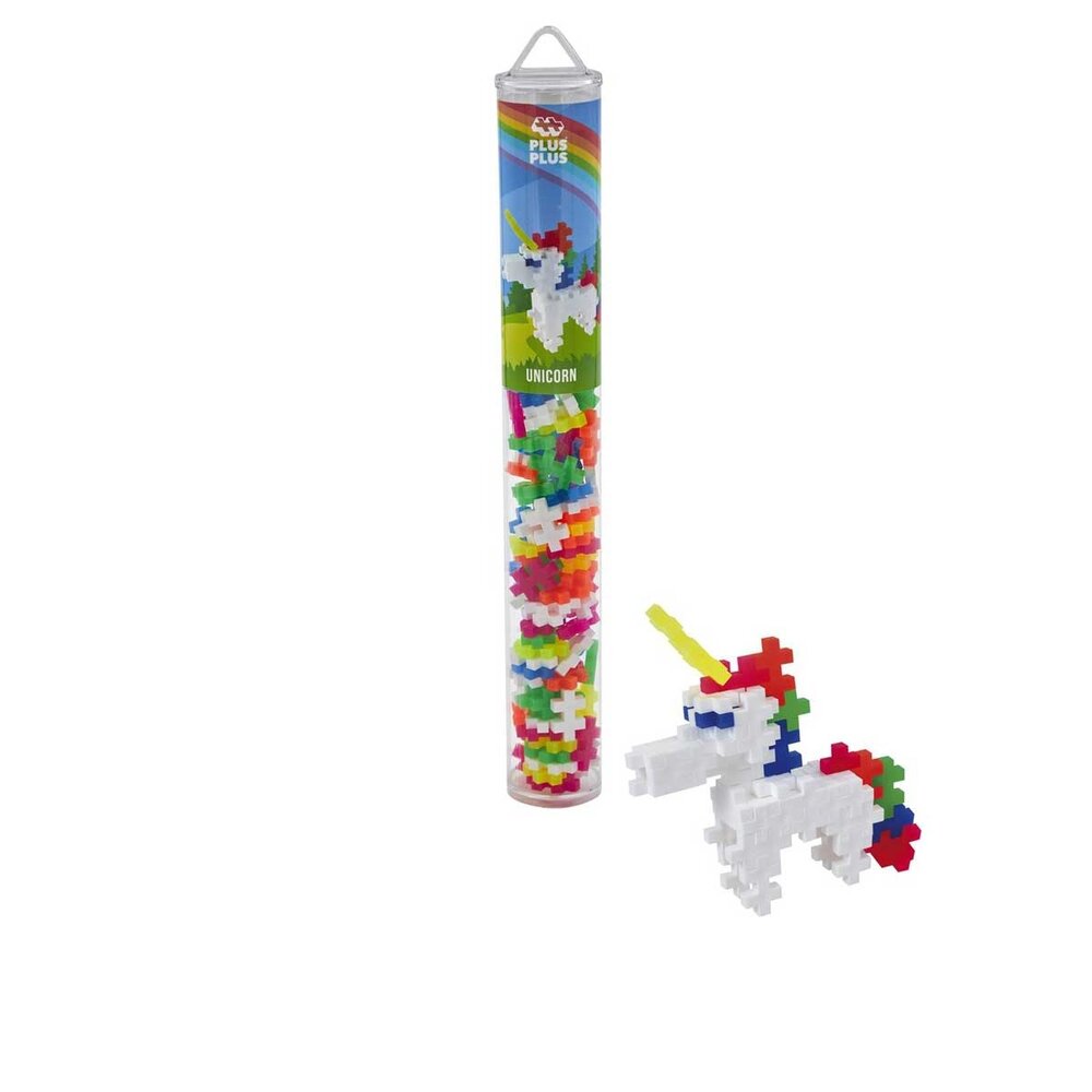 Plus-Plus Plus-Plus - tube - eenhoorn (100 stukjes) Plus-Plus Plus-Plus - tube - eenhoorn (100 stukjes)