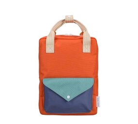 Sticky Lemon Sticky Lemon - backpack medium envelope - lifebuoy orange Sticky Lemon Sticky Lemon - backpack medium envelope - lifebuoy orange