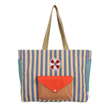 Sticky Lemon Sticky Lemon - shopper - blue whale + sandy yellow Sticky Lemon Sticky Lemon - shopper - blue whale + sandy yellow