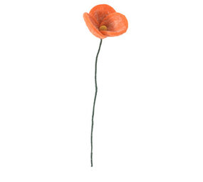 Aveva Design Aveva design - bloem vilt - poppy orange